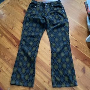 Vintage Silver Button Fly Corduroy jeans